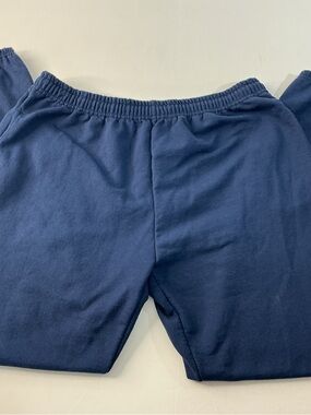 Athletic Works Boys Navy Elastic Waist Joggers